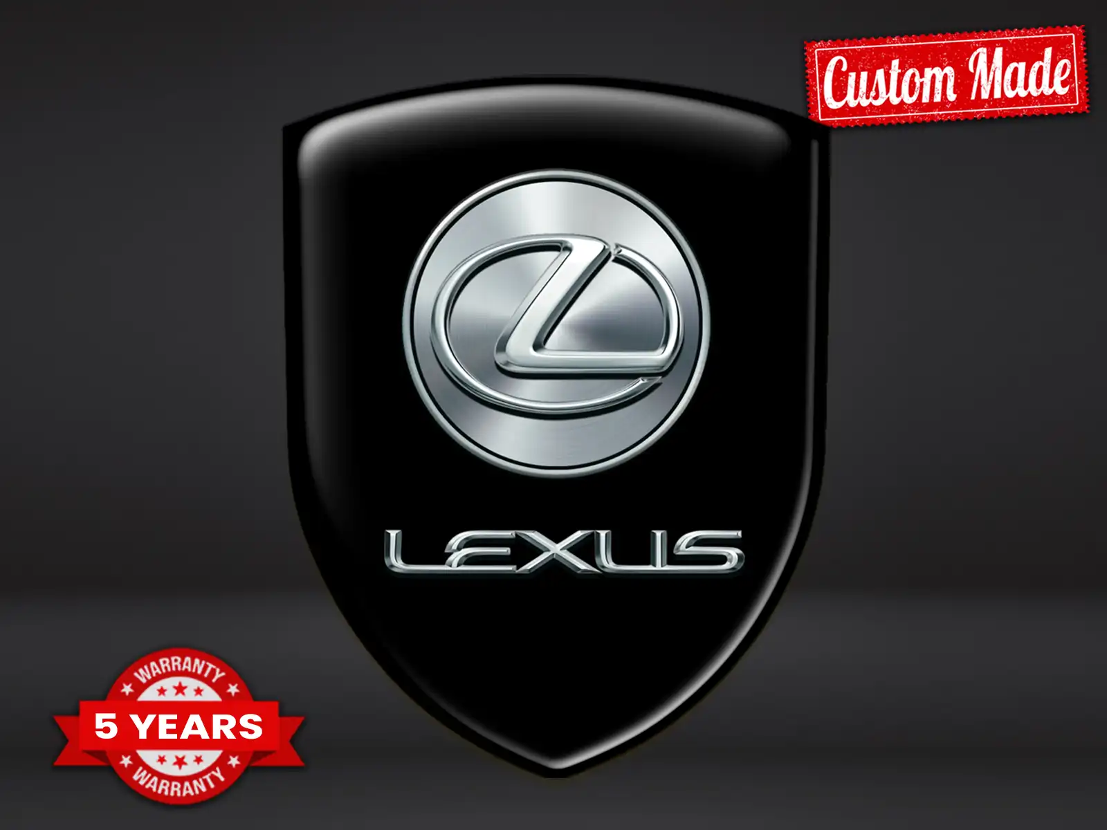 Lexus Emblema Auto Máximo Resistentes Estilos Pro Rendimiento
